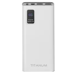 TITANUM 727S White 20 000 мА•ч Повербанк