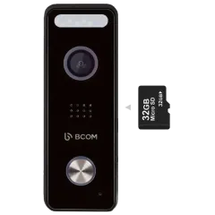 BCOM BT-400FHD/T Black SD Виклична панель