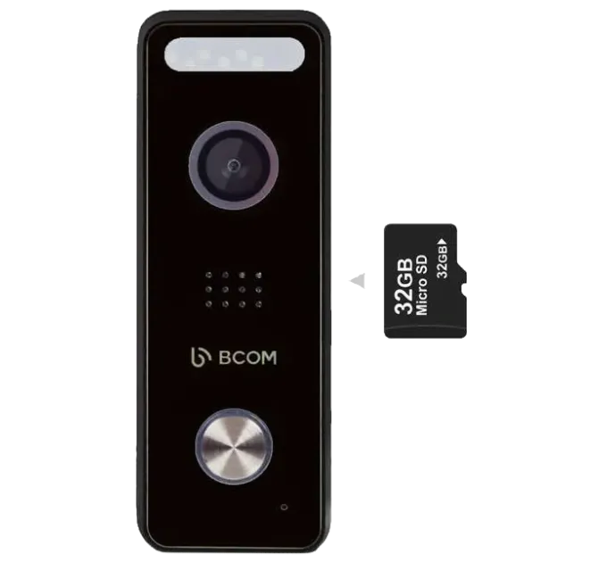 BCOM BT-400FHD/T Black SD Вызывная панель