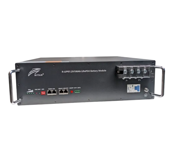 Ritar R-LFP51.2V100AH Акумуляторна батарея з bluetooth та автоматичним вимикачем Ritar R-LFP51.2V100AH Акумуляторна батарея з bluetooth та автоматичним вимикачем