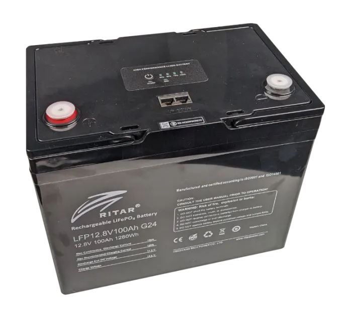 Ritar LFP12.8V100AHG24 Аккумуляторная батарея с bluetooth