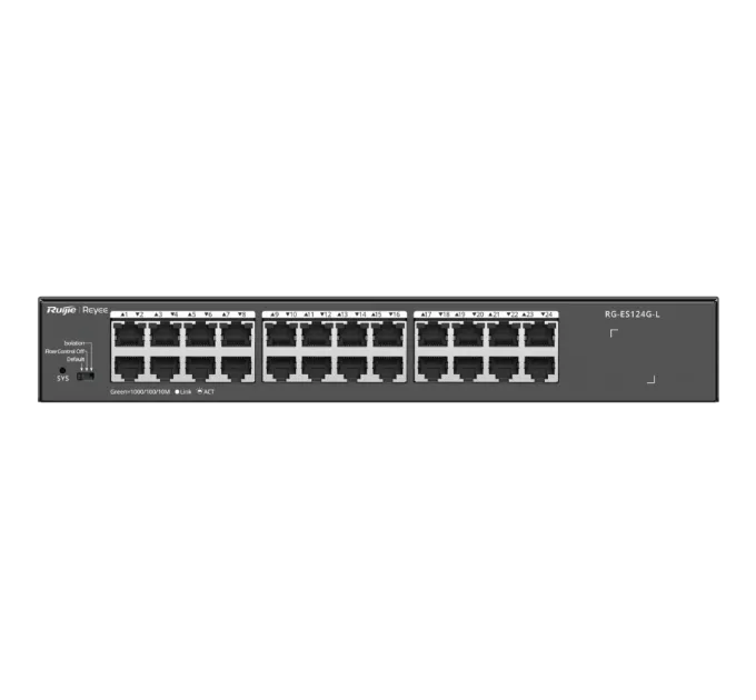 Ruijie Reyee RG-ES124G-L Коммутатор 24 порта неуправляемый