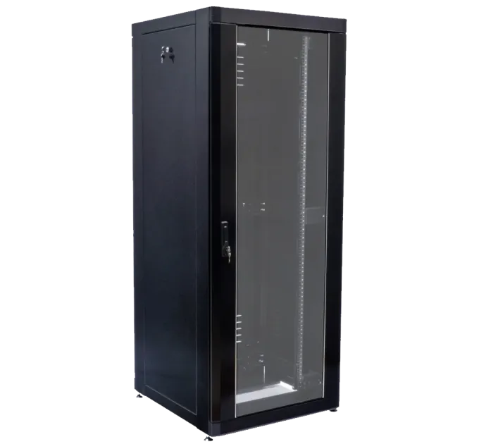 19" 18U, 610 х 675 мм Шкаф черный 19" 18U, 610 х 675 мм Шкаф черный
