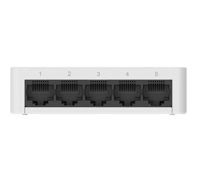 Ruijie Reyee RG-ES05F 100M Коммутатор 5 портов неуправляемый Ruijie Reyee RG-ES05F 100M Коммутатор 5 портов неуправляемый
