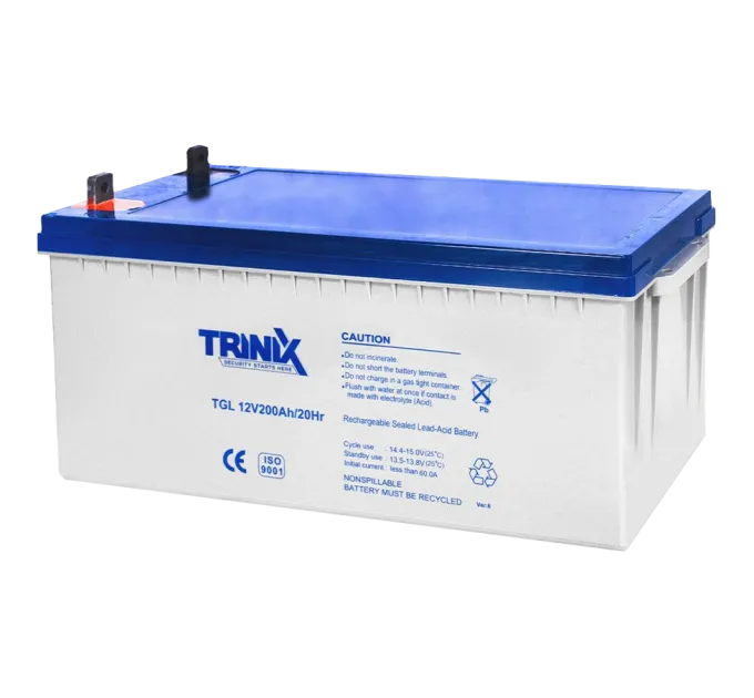 Trinix TGL12V200Ah/20Hr Аккумуляторная батарея 12В 200А•час Trinix TGL12V200Ah/20Hr Аккумуляторная батарея 12В 200А•час
