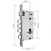SEVEN LOCK 6068 Врізна частина з автозакриттям SEVEN LOCK 6068 Врізна частина з автозакриттям