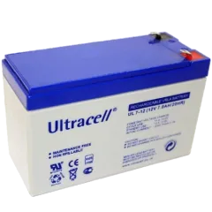 Ultracell UL7-12 7A•ч 12В Свинцово-кислотная аккумуляторная батарея