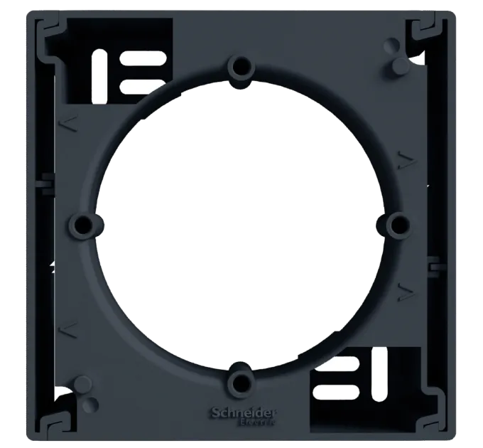 Schneider Electric Asfora EPH6100171 Коробка для наружного монтажа 1-постовая антрацит Schneider Electric Asfora EPH6100171 Коробка для наружного монтажа 1-постовая антрацит