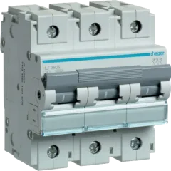 Hager HLF380S 3P, In=80А, C, 10 kA, 4,5м. Автоматический выключатель Hager HLF380S 3P, In=80А, C, 10 kA, 4,5м. Автоматический выключатель