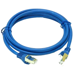 LW S/FTP, 0.5м, кат. 6А Патч-корд голубой LW S/FTP, 0.5м, кат. 6А Патч-корд голубой