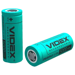 Videx Li-ion 26650 5000mAh Аккумулятор Videx Li-ion 26650 5000mAh Аккумулятор