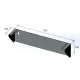19" 2U(CMS-WWB2U-BK) Кронштейн для вертикальной установки сервера