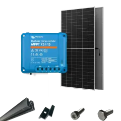Victron Energy BlueSolar MPPT 75/15 + AIKO G645-MCH72Dw Система автономного питания однофазная Victron Energy BlueSolar MPPT 75/15 + AIKO G645-MCH72Dw Система автономного питания однофазная