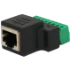 RJ-45(F) (8 контактів) з клемами під кабель Роз'єм