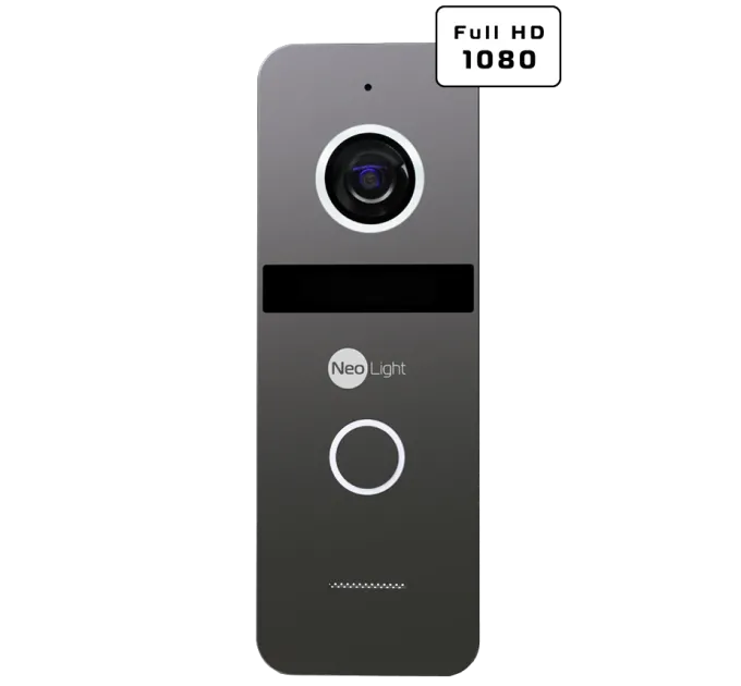 Neolight MEZZO Hybrid Black + SOLO FHD Graphite Комплект видеодомофона