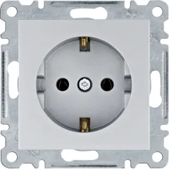 Hager Lumina WL1052 16А/230В Розетка с ж/к