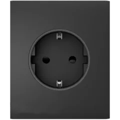 Ajax CenterCover (basic) [F-type] graphite Фронтальная панель