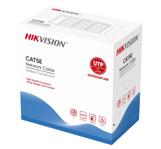 DS-1LN5EO-UU/E Кабель вита пара (для зовнішньої прокладки) UTP CAT 5E