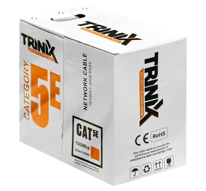 TRINIX FTP CAT5E CCA 0.51mm LDPE Outdoor (305м) Кабель