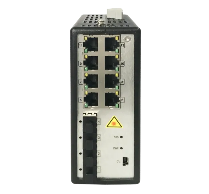 DS-3T3512P 8-портовий гігабітний PoE L3