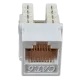 EPNew 6KTVM-U0WH Модуль KeyStone RJ45 UTP, кат. 6, 110, Slim, W - 16.6 мм, білий