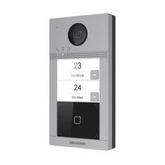 DS-KV8213-WME1 2 Мп IP вызовная панель на 2 абонента c ИК подсветкой и Wi-Fi DS-KV8213-WME1 2 Мп IP вызовная панель на 2 абонента c ИК подсветкой и Wi-Fi