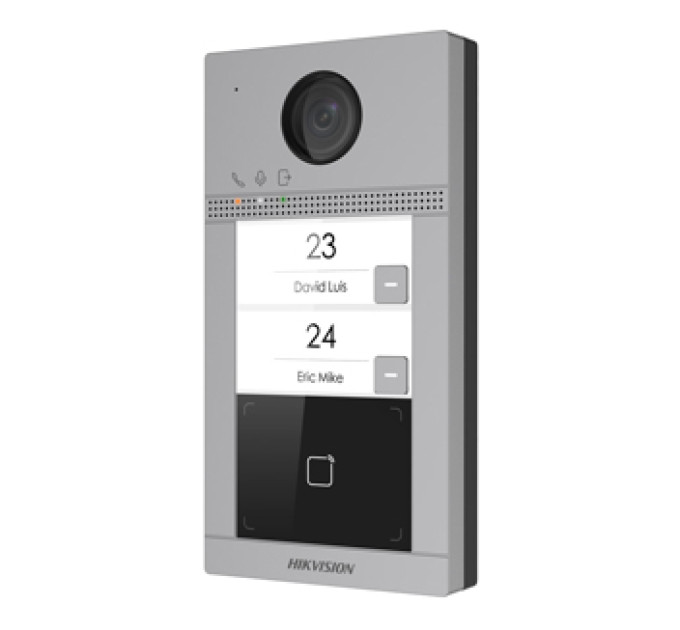 DS-KV8213-WME1 2 Мп IP вызовная панель на 2 абонента c ИК подсветкой и Wi-Fi