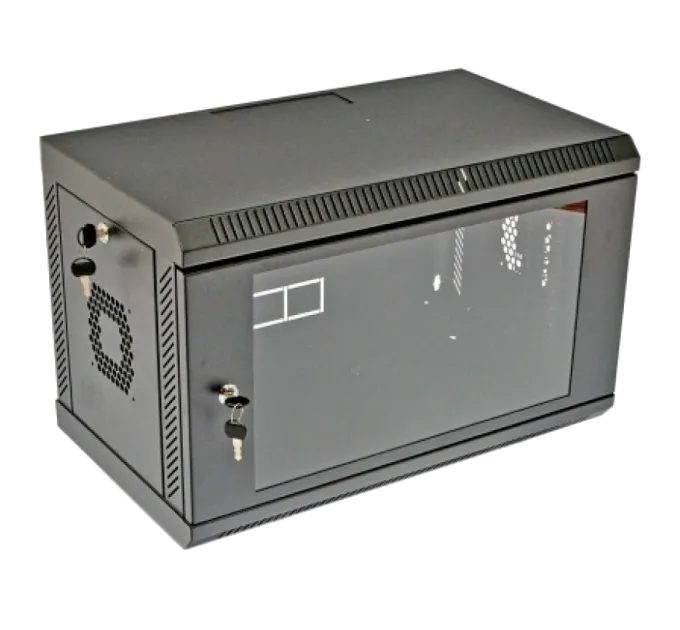 6U, 600х350х373 мм Шкаф акриловое стекло, черный 6U, 600х350х373 мм Шкаф акриловое стекло, черный