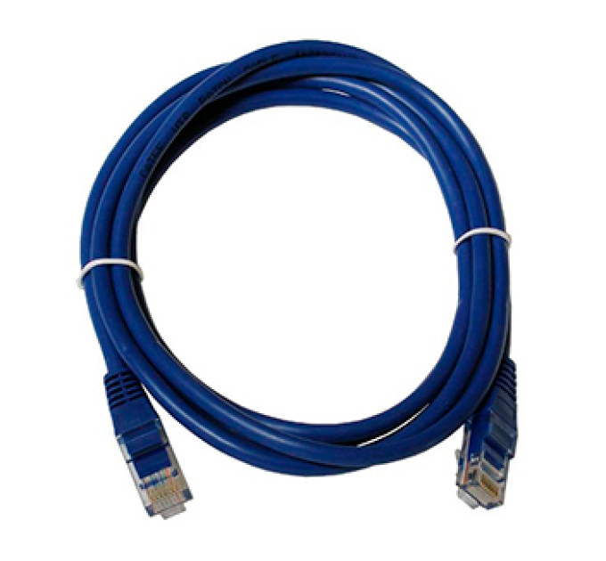 UTP Cat5E Blue Патчкорд (для внутренней прокладки) 2м UTP Cat5E Blue Патчкорд (для внутренней прокладки) 2м