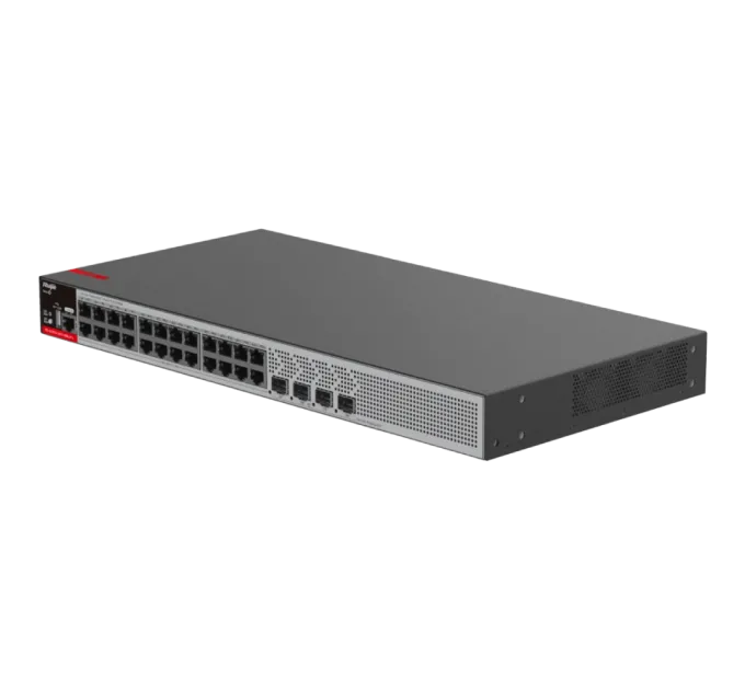 Ruijie RG-S2915-24GT4MS-P-L PoE+ Layer 2+ Комутатор 28 портів керований