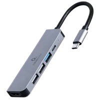 Cablexpert A-CM-COMBO5-03 USB-C 5-в-1 Док станция