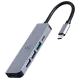 Cablexpert A-CM-COMBO5-03 USB-C 5-в-1 Док станція