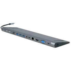 Cablexpert A-CM-COMBO9-01 USB-C 9-в-1 Док станція
