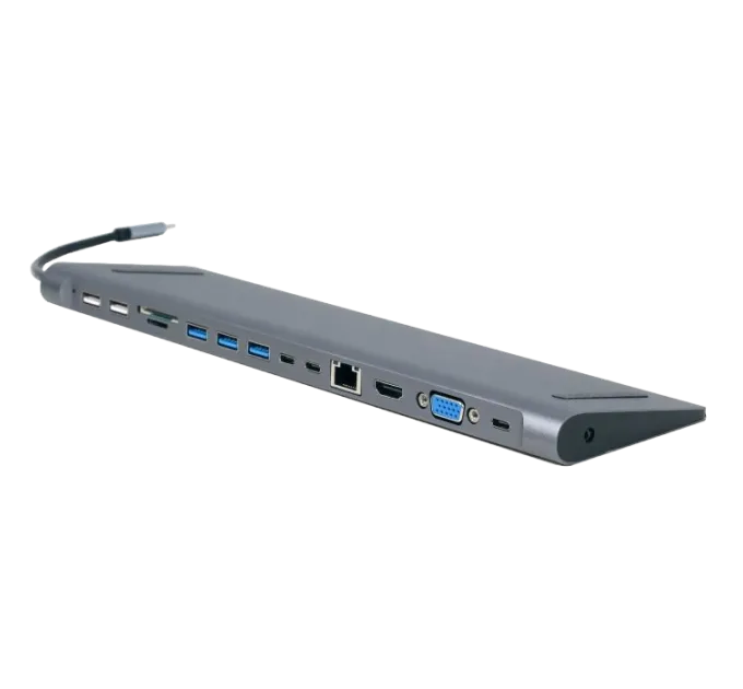 Cablexpert A-CM-COMBO9-01 USB-C 9-в-1 Док станція