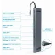 Cablexpert A-CM-COMBO9-01 USB-C 9-в-1 Док станція