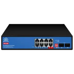 Ewind EW-ES3010FGSH-AP AI PoE Комутатор 10 портів керований хмарно