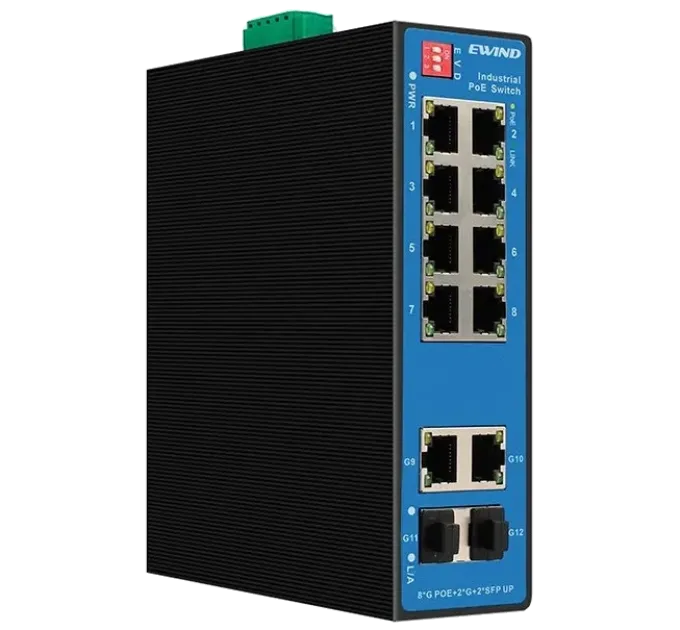 Ewind EW-PIS1812-8GE Комутатор 12 портів некерований