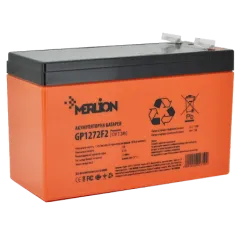 MERLION AGM GP1272F2 PREMIUM 7.2А•ч 12В Свинцово-кислотная аккумуляторная батарея MERLION AGM GP1272F2 PREMIUM 7.2А•ч 12В Свинцово-кислотная аккумуляторная батарея