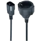 C14 - Schuko 15 см 3*0.75 мм Кабель перехідник