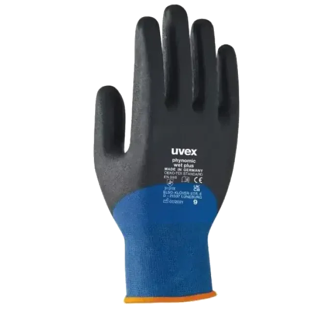Uvex Phynomic wet plus р.10 (6006110) Перчатки защитные Uvex Phynomic wet plus р.10 (6006110) Перчатки защитные