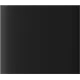 Ajax CenterButton (1-gang) vertical black Кнопка