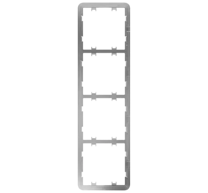 Ajax Frame (4 seats) vertical [55] ASP Рамка для чотирьох вимикачів