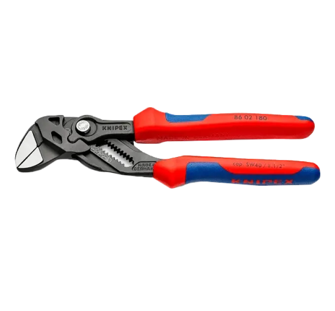 KNIPEX 86 02 180 Кліщі переставні-гайковий ключ