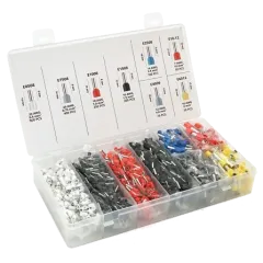 (E0508w-550 E2508b-100,E1008r-350,E1508bl-300,E4009gr-70,E7508gr-400,E6012y-50,E1012r-30) Набор клемм/наконечников 1800 (E0508w-550 E2508b-100,E1008r-350,E1508bl-300,E4009gr-70,E7508gr-400,E6012y-50,E1012r-30) Набор клемм/наконечников 1800