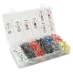(E0508w-550 E2508b-100,E1008r-350,E1508bl-300,E4009gr-70,E7508gr-400,E6012y-50,E1012r-30) Набір клем/наконечників 1800шт