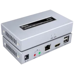 Dtech DT-7051 4K HDMI і USB 2.0 KVM 100м Модуль подовжувач