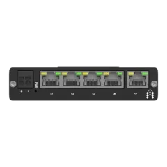 Teltonika TSW010 с монтажом на DIN-рейку Коммутатор 5 портов неуправляемый
