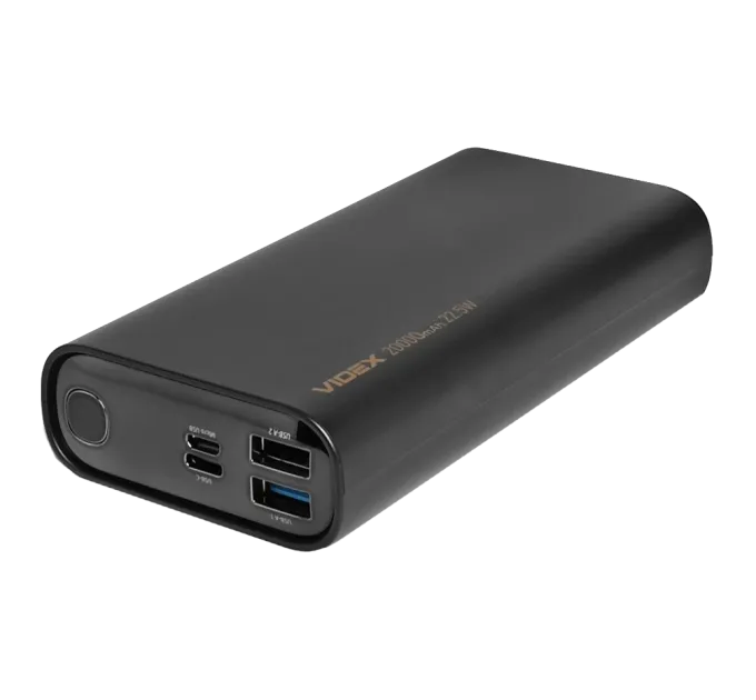 VIDEX VPB-320 22.5W Black 20000mAh Повербанк
