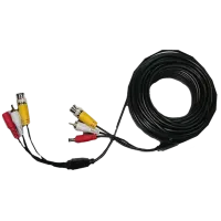 BNC+DC+AV Патчкорд комбінований коаксіальний+живлення+звук 5м