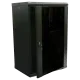 Hypernet WMNC-18U-FLAT- BLACK Шафа коммутаційна настінна 18U 600x450 розбірна